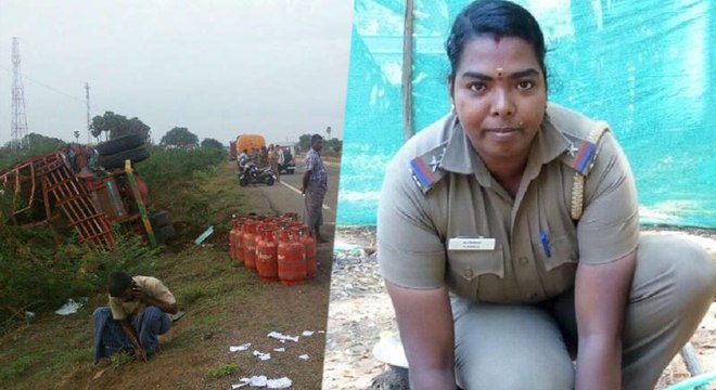பரிதாபம்! விசாரிக்க சென்ற இடத்தில் பலியான பெண் எஸ்.ஐ-வீடியோ
