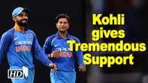 Virat Kohli gives tremendous support: Kuldeep Yadav
