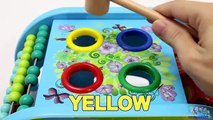 Apprentissage les couleurs nombres avec léléphant en bois jouets éducatif vidéo pour enfants les tout-petits