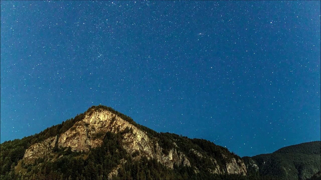 Perséides Time Lapse