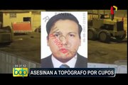 San Juan de Lurigancho: asesinan a ingeniero topógrafo por cupos en obras de construcción