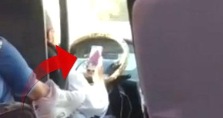 Telefonda Görüntülü Arama Yaparak Otobüs Kullanan Şoför İşten Çıkarıldı