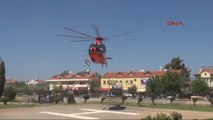 Muğla Rahatsızlanınca Helikopterle Antalya'ya Sevk Edildi