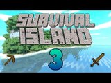 Skeleton Spawner! - Diamonds! - (Minecraft Survival Island) - Episode 3