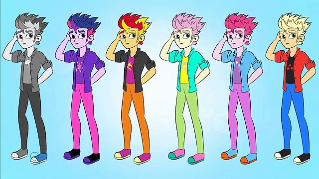 Май Литл Пони и Флэш Сентри Flash Sentry Девочки из Эквестрии MLP Превращение Рaскраска TV