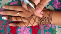 Step by Step Simple Beautiful Mehndi design for full hand | Henna mehendi designs