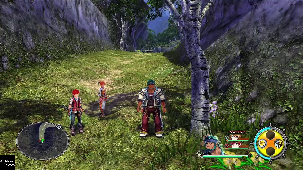 hahaha xD Ys VIII -Lacrimosa of DANA- PS4™ Demo.