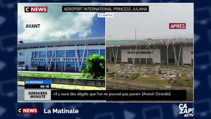 Dégâts de l'ouragan Irma : les images avant-après