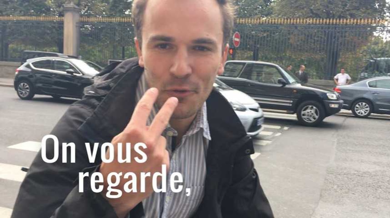 Paris : automobilistes, ce que les cyclistes ont a vous dire (en un geste)