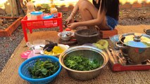 Beautiful Girl Cooks Samlor Samloc l How to Cook l Healthy and Delicious Traditional Khmer