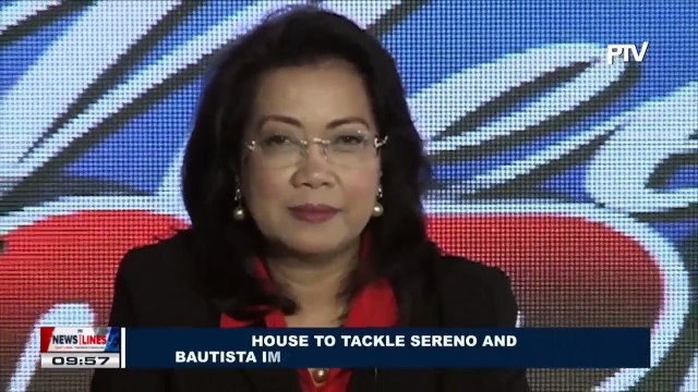 House to tackle Sereno and Bautista impeachment complaints next week