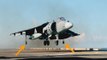 Crash of Harrier jump In Sea