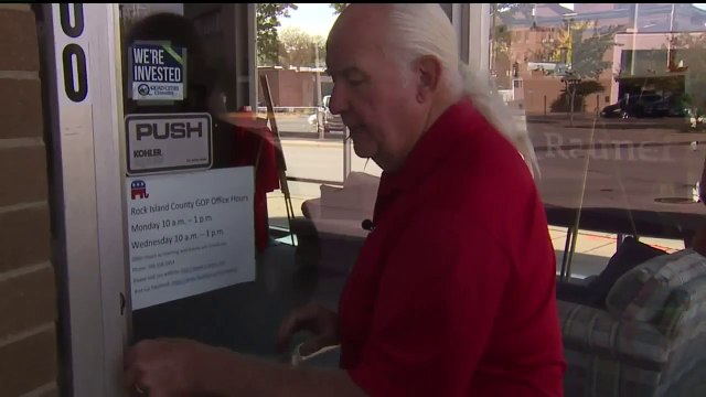 Man Unwittingly Walks In on Burglary in Progress