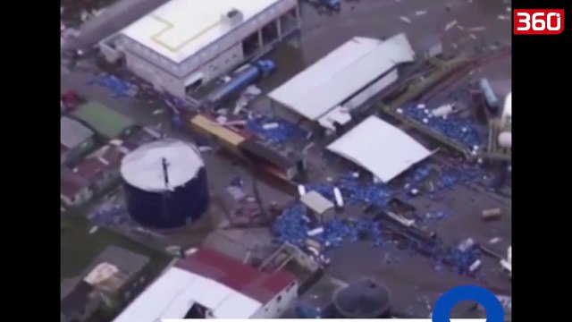 E frikshme/ Uragani 'Irma' shkaterron nje ishull komplet, ja pamjet (360video)