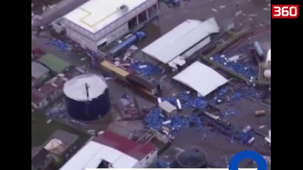 E frikshme/ Uragani 'Irma' shkaterron nje ishull komplet, ja pamjet (360video)