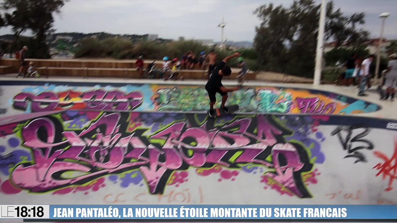 Jean Pantaléo, l'étoile montante du skate français - Vidéo Dailymotion