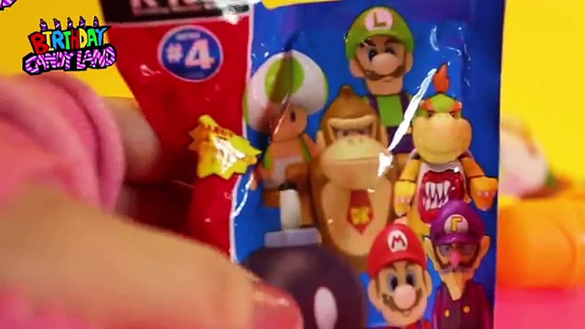 Super Mario Surprise Toy Bomb Blind Bag and Kinder Surprise Bumble Bee Transformer Surpris