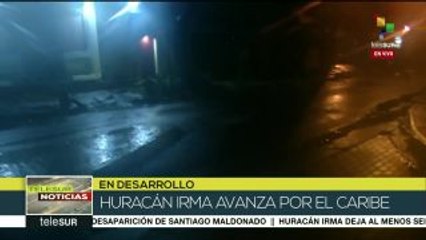 Huracán Irma azotó con fuerza a Puerto Rico