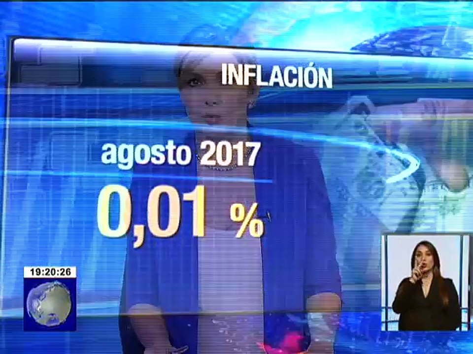 Reporte inflación mes de agosto