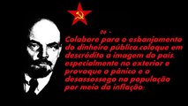 Táticas de guerra do judeu asquenaz comunista e satanista Lenin - Maldição!
