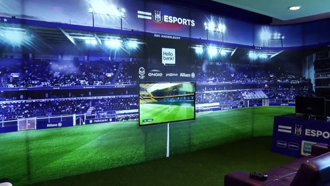 Anderlecht présente son premier e-gamer