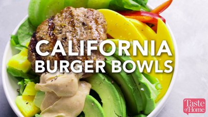 Deconstructed Burger Bowls