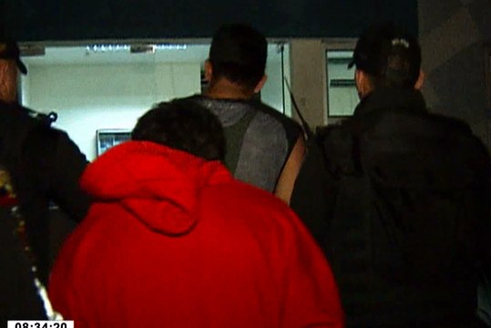 Dos sospechosos fueron capturados en una motocicleta en Guayaquil