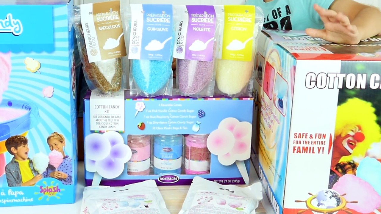 CRASH TEST - ON TEST DES MACHINES À BARBE À PAPA !