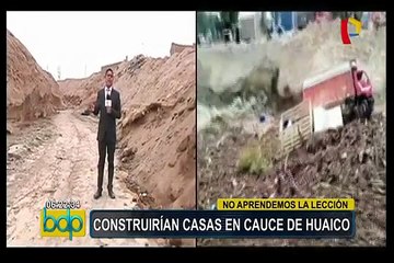 San Bartolo: terrenos estarían siendo lotizados en cauce de huaico