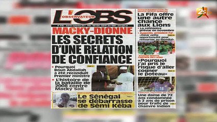 REVUE DE PRESSE PULAAR DU 07 SEPTEMBRE 2017