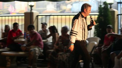 Colin Paul sings 'The Wonder Of You' Days Inn Pool Party 2017