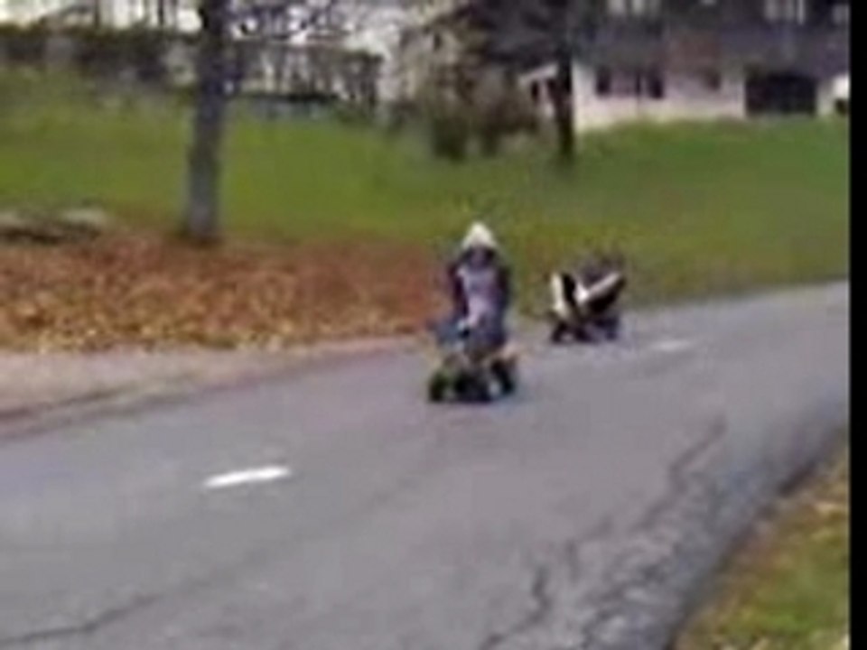 Course tracteur