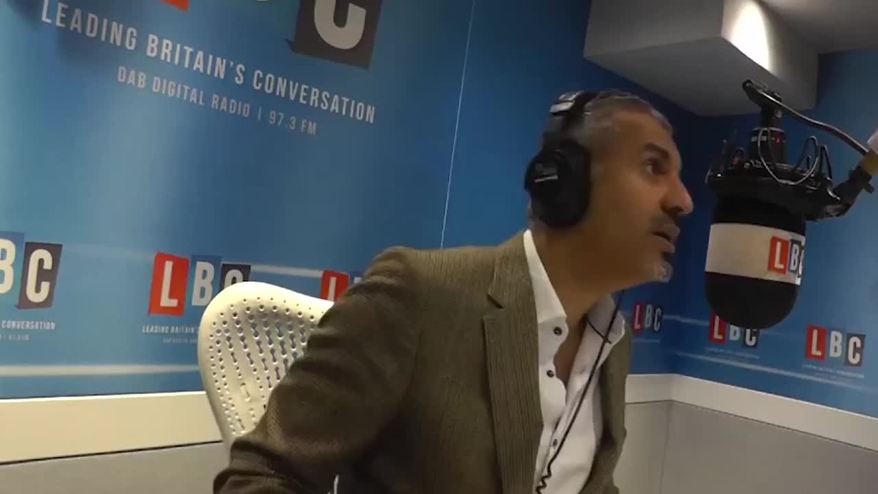 Maajid Nawaz Meets The Most Irate Caller Yet