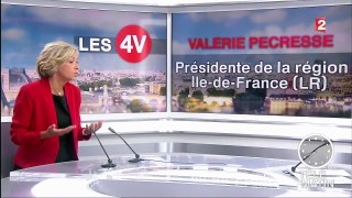 Valérie Pécresse invitée des 4 Vérités sur France 2