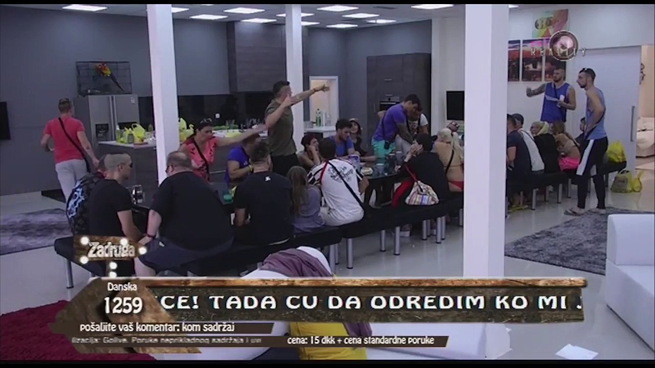 Zadruga - Opomena velikog šefa - 07.09.2017.