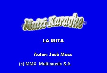 Los Inquietos Del Norte - La Ruta (Karaoke)