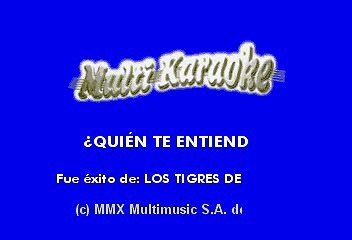 Los Tigres del Norte - Quien te entiende (Karaoke)