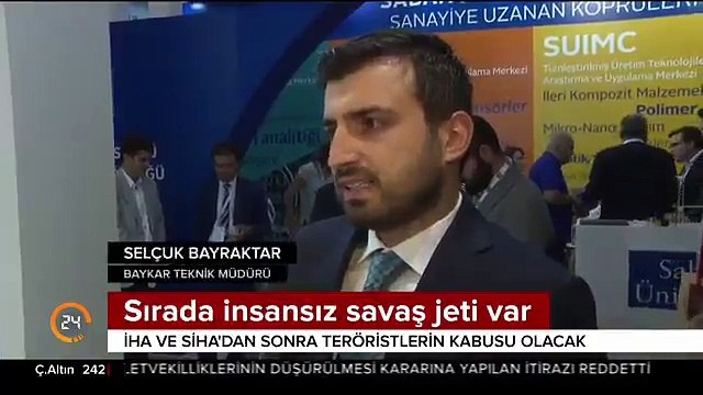 İHA üreticisi BAYKAR Makina Teknik Müdürü Selçuk Bayraktar jet motorlu İHA'ların müjdesini verdi