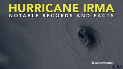 Powerful Hurricane Irma shattering records
