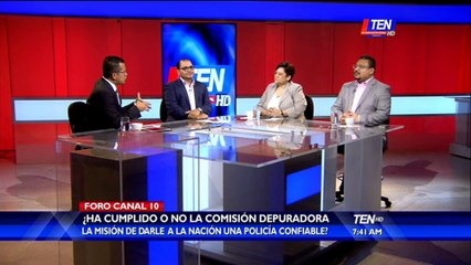 ¿Ha cumplido o no la comisión depuradora la misión de darle a la nación una policía confiable?