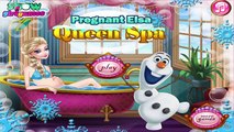 Frozen Pregnant Elsa Queen Spa - Disney Princess Games - Girls Makeover Games