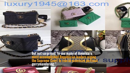 Prominent Republicans Urge Supreme Court to End Gerrymandering