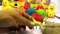Enojado Playa aves arte masa pato huevos huevos huevos jugar arena Bob Esponja sorpresa Oasis doh disney