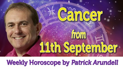 Cancer Weekly Horoscope from 11th September - 18th September 2017