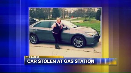 Download Video: Woman's Car Stolen While She Was Just Inches Away Pumping Gas