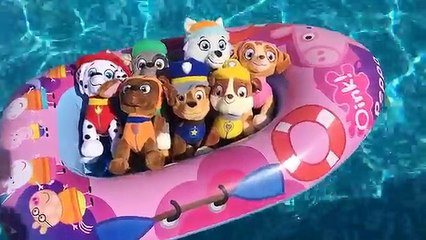 Patrulla Canina en español se baña en la piscina de Mundo Juguetes vídeos de la Patrulla C