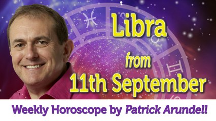 Libra Weekly Horoscope from 11th September - 18th September 2017