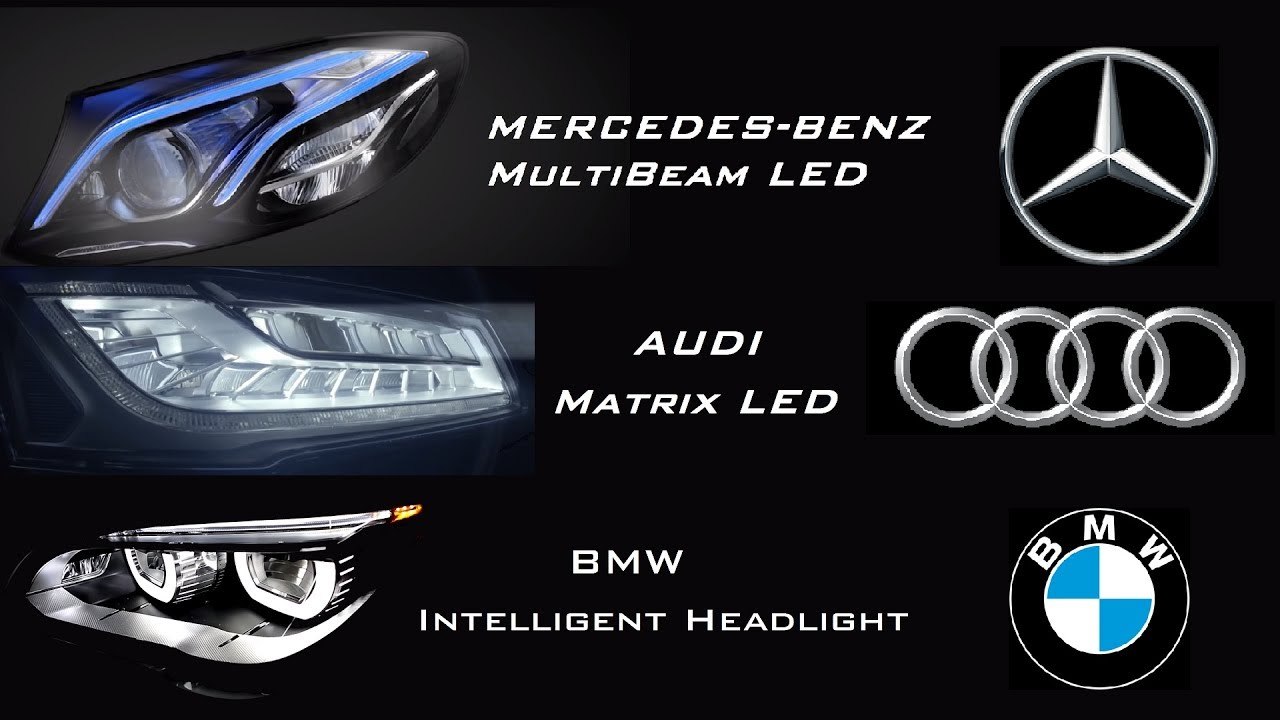 Lighting Technology Audi Vs Mercedes Vs Bmw Video Dailymotion