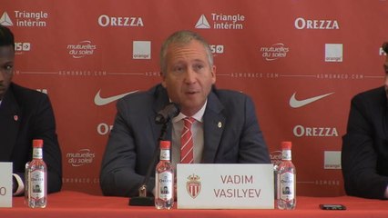Transferts - Vasilyev : ''Heureux de voir Fabinho et Lemar rester à Monaco''