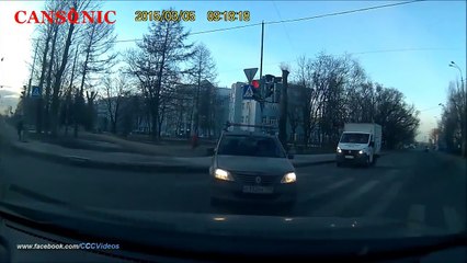 Winter Car Crash Compilation - 16